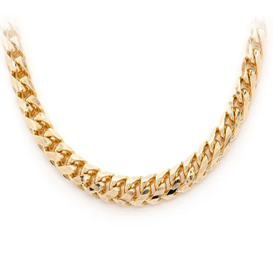 5.00MM Franco 14K Gold Bracelet  customdiamjewel   