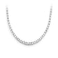 Prong Set Diamond Fully Iced Tennis Necklace  customdiamjewel   
