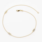 Round Bezel Setting Natural Diamond Duo Bracelet  customdiamjewel   