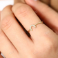 Round Cut White Diamond Horseshoe Wedding Band  customdiamjewel   