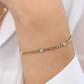 Cuban Curb Link Chain Natural Diamond 14k Solid Gold Bracelet  customdiamjewel   