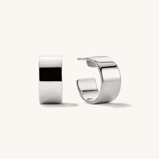 Classy Daily Wear Medium 14K Solid Gold Stud Earrings  customdiamjewel 10 KT Solid Gold White Gold VVS-EF