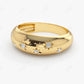 0.11 CTW Lab Grow Diamond Starburst Wedding Band  customdiamjewel   