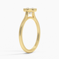 2CT Lab Grown Diamond Bezel Set Milgrain Engagement Ring  customdiamjewel   