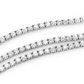 Moissanite Diamond Three Row Prong Set Tennis Bracelet  customdiamjewel   