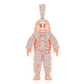 4.25CTW Astronaut Round Diamond Pendant  customdiamjewel   