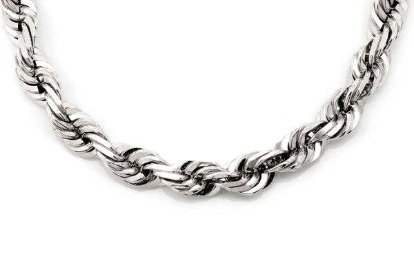 8MM Rope 14K Bracelet For Men  customdiamjewel   