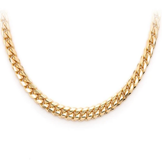 Miami Cuban 14K Gold Bracelet  customdiamjewel   