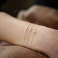 0.09ctw Lab Grown Diamond Bar Bracelet  customdiamjewel   