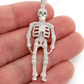 2.75CTW Skeleton Hip Hop Pendant  customdiamjewel   