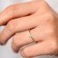 Unique Tri Stone Chevron Diamond Wedding Ring  customdiamjewel   