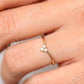 Unique Tri Stone Chevron Diamond Wedding Ring  customdiamjewel   