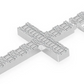 2.00CTW Royal Baguette Cross Pendant  customdiamjewel   