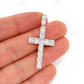 2.00CTW Royal Baguette Cross Pendant  customdiamjewel   