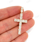 2.00CTW Royal Baguette Cross Pendant  customdiamjewel   