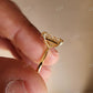 2.20 CT Yellow Radiant Cut Moissanite Ring  customdiamjewel   