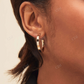 Classic Daily Wear 14K Solid Gold Hoop Earrings  customdiamjewel   