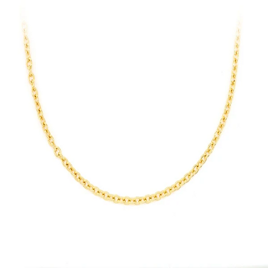 Rolo 14K Yellow Gold Chain  customdiamjewel   