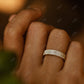 0.68CTW Lab Grown Diamond 4 Row Micro Pave Wedding Band  customdiamjewel   