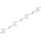 Lab Grown Diamond Lightning Bolt Eternity Bracelet  customdiamjewel   
