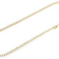 14k Gold Round Diamond Custom Tennis Necklace  customdiamjewel   