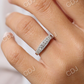 14k Channel Setting Women's Diamond Wedding Band  customdiamjewel   