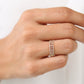0.50CTW Baguette Cut Natural Diamond Multi Stone Wedding Band  customdiamjewel   