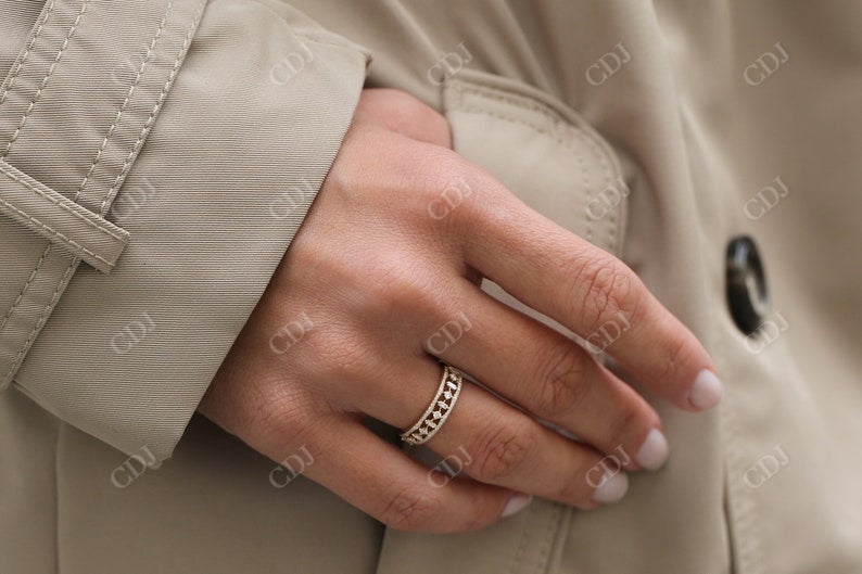 0.50CTW Baguette Cut Natural Diamond Multi Stone Wedding Band  customdiamjewel   