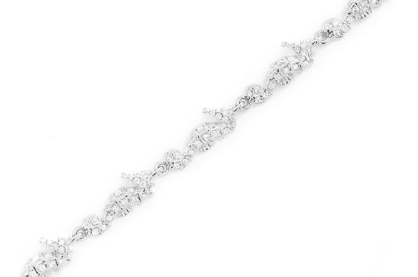 1.35CTW Diamond Seahorse Eternity Bracelet  customdiamjewel   