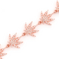 1.75CTW Diamond Cannabis Leaf Bracelet  customdiamjewel   