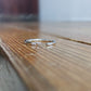 0.05CT Simple Diamond Cuff Ring  customdiamjewel   