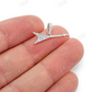 0.15CTW Flying V Guitar Hip Hop Pendant  customdiamjewel   