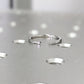0.05CT Round Cut CVD Diamond Minimalist Adjustable Wedding Band  customdiamjewel   