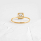 1.5CTW Asscher Cut Moissanite Wedding Ring  customdiamjewel   
