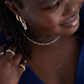 Mixed Convertible Link 14K Gold Wedding Earrings  customdiamjewel   