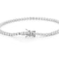 Customised Yellow Gold Prong Set Tennis Bracelet hip hop jewelry customdiamjewel   