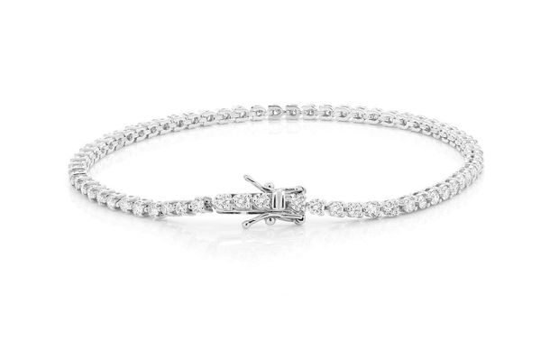 Customised Yellow Gold Prong Set Tennis Bracelet hip hop jewelry customdiamjewel   