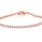 Customised Yellow Gold Prong Set Tennis Bracelet hip hop jewelry customdiamjewel   