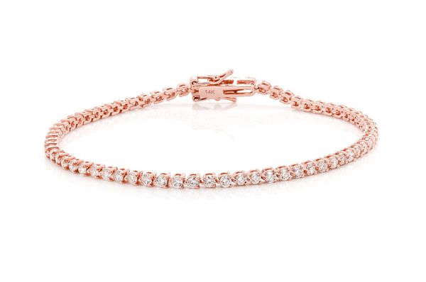 Customised Yellow Gold Prong Set Tennis Bracelet hip hop jewelry customdiamjewel   
