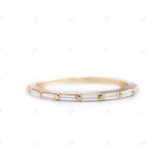 0.32CTW Baguette CVD Diamond Eternity Band  customdiamjewel 10KT Yellow Gold VVS-EF