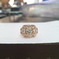 1.0CT Center Moissanite Art Deco Ring  customdiamjewel   