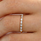 0.27 CTW Alternating Lab Grown Diamond Wedding Band  customdiamjewel   