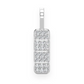 0.25CTW Round Pave Diamond Hip Hop Pendant  customdiamjewel   