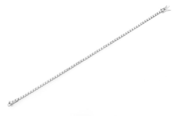 Customised Yellow Gold Prong Set Tennis Bracelet hip hop jewelry customdiamjewel   