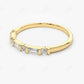 0.27 CTW Alternating Lab Grown Diamond Wedding Band  customdiamjewel   