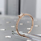 0.26CTW Baguette Cut Lab Grown Diamond Ring  customdiamjewel   