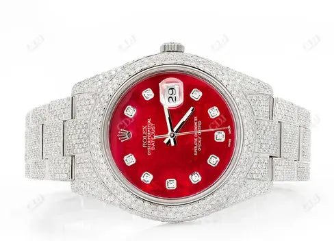 Custom High Quality Rolex Hip Hop Diamond Watch(18.31CTW) customdiamjewel