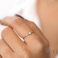 14K Gold North Star Round Real Diamond Wedding Ring  customdiamjewel   