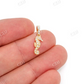 White Round Diamond Seahorse Pendant customdiamjewel