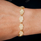 2.75CTW Hamsa Eternity Diamond Bracelet  customdiamjewel   